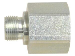 Hydraulic Metal Pipe Thread Reducer 3/8''BSP Externalthread 1/2''BSP Inner thread