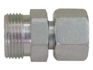 34338_pic1 Hydraulic Metal Pipe Thread Adaptor RED 10S 1/2''BSP