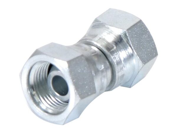 Hydraulikadapter 3/8'' BSP Drejelig hun x 3/8'' BSP Drejelig hun