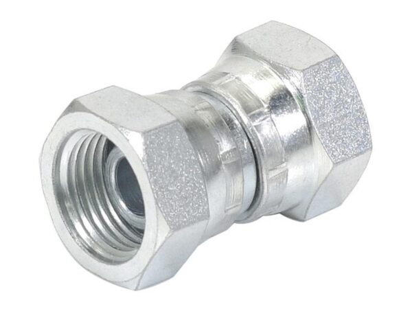 Hydraulikadapter 1/2'' BSP Drejelig hun x 1/2'' BSP Drejelig hun