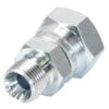 Hydraulikadapter 3/8'' BSP Han x 1/2'' BSP Drejelig hun