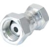 Hydraulikadapter 1/4'' BSP Drejelig hun x 3/8'' BSP Drejelig hun