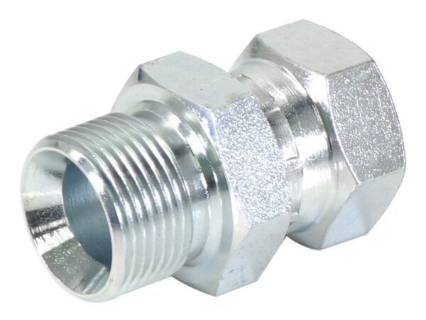 Hydraulikadapter 1/4'' BSP Han x 3/8'' BSP Drejelig hun