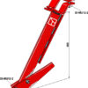 Komplet arm m. afskraber for Pakker ring