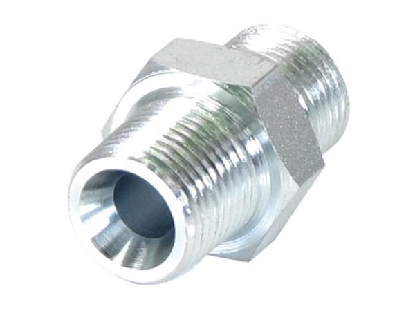 Hydraulikadapter 3/8'' NPTF Han x 3/8'' BSP Han