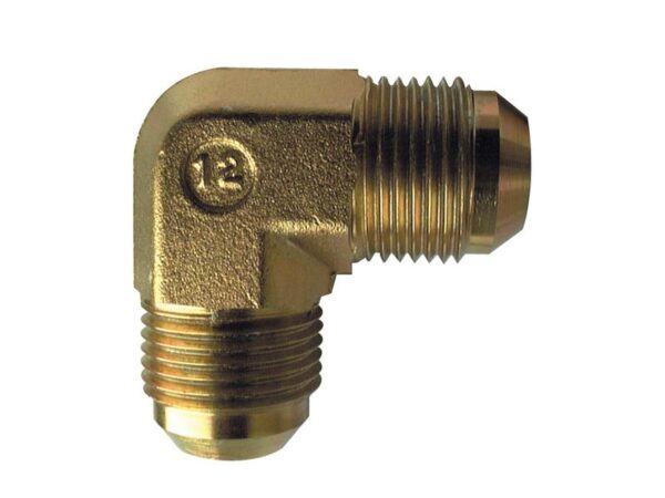 Hydraulikadapter 9/16'' JIC Han x 9/16'' JIC Han 90° Kompakt udstødningsbøjning