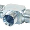 Hydraulisk T-stykke 1'' BSP Han x 1'' BSP Han x 1'' BSP Han