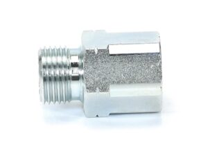 Hydraulikadapter 1/2'' BSP Han x M22 x 1.50 Millimeter Fast Hun Forlænget