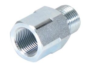 Hydraulikadapter 3/8'' BSP Han x 3/8'' BSP Fast Hun