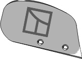 Forplovmuldplade - højre