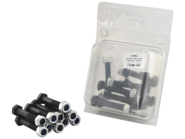 Sikringsbolt, M10x60mm (10 stk. Agripak)