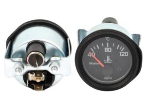 Instrument Vandtemperatur, Arbejdstemperatur: +40°C til +120°C, 12V