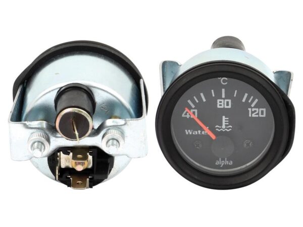 Instrument Vandtemperatur, Arbejdstemperatur: +40°C til +120°C, 12V