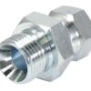 Hydraulikadapter 1/2'' BSP Han x 3/8'' BSP Drejelig hun