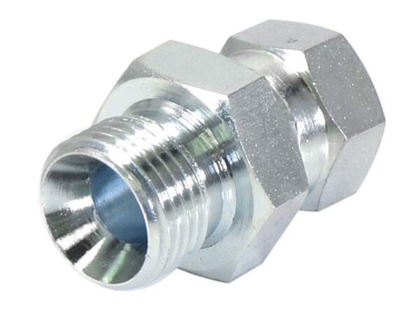 Hydraulikadapter 1/2'' BSP Han x 3/8'' BSP Drejelig hun