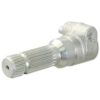 PTO Adapter - Spliner indv 1 3/8'' - 6 x Spliner udv 1 3/8'' - 21 med Snaplås.