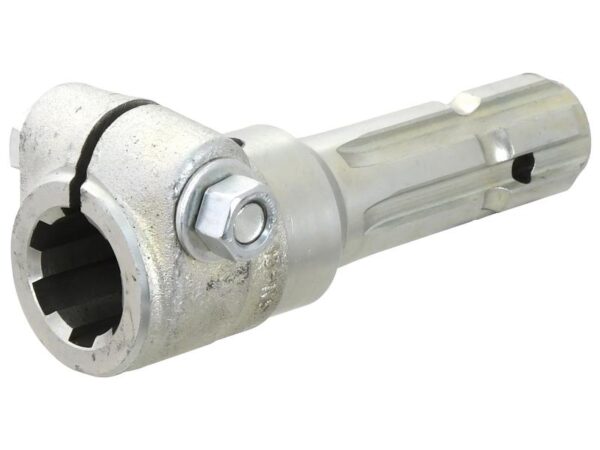 PTO Adapter - Spliner indv 1 3/8'' - 6 x Spliner udv 1 3/8'' - 6 med Bolt.
