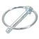 Ringsplit (rund), Stift Ø6mm x 44.5mm