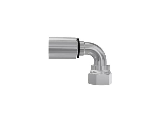 Parker ORFS Preskobling 5/8'' x 1'' - 14TPI Hun 90° Omløber