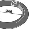 Ringkrog Ø90