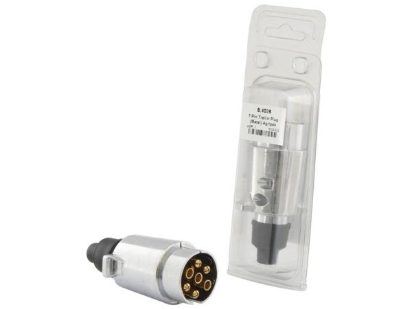Stik 7 pol (aluminium), Han 12V (Agripak 1 stk.)