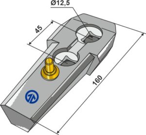 410-qca-5020 Holdere komplet - 410 Series