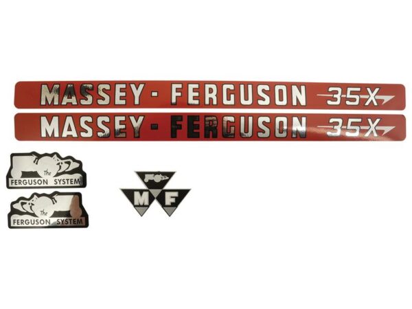 Emblemsæt - Massey Ferguson 35X