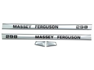 Emblemsæt - Massey Ferguson 298