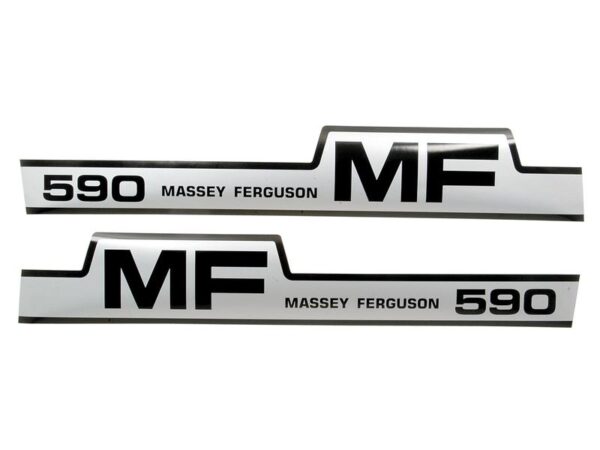 Emblemsæt - Massey Ferguson 590