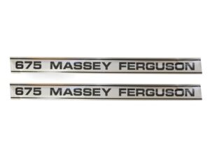 Emblemsæt - Massey Ferguson 675