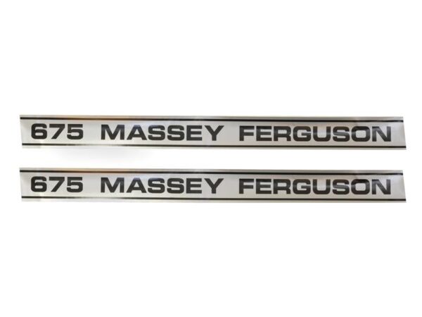 Emblemsæt - Massey Ferguson 675