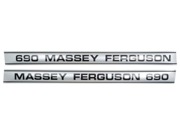 Emblemsæt - Massey Ferguson 690