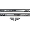 Emblemsæt - Massey Ferguson 390T