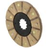 Bremseskive m/belægning. Udv. Ø 165mm