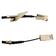 Kabel Kobling - Længde: 721mm, Udvendig kabellængde mm: 410mm.