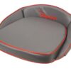 Pude Sæde - Grey with Red Trim
