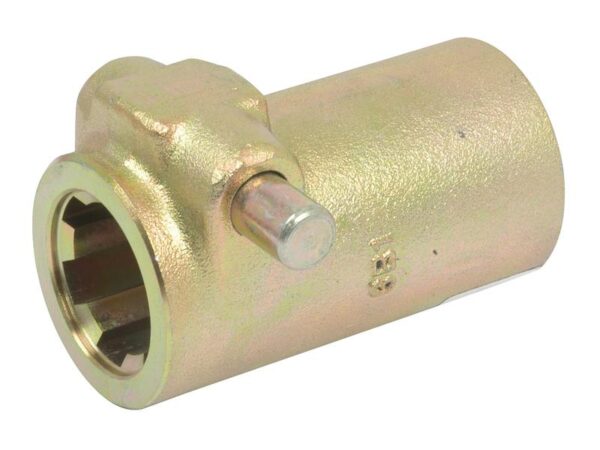 PTO Samlemuffe m/snaplås - Spliner indv 1 3/8'' - 6 med Snaplås.