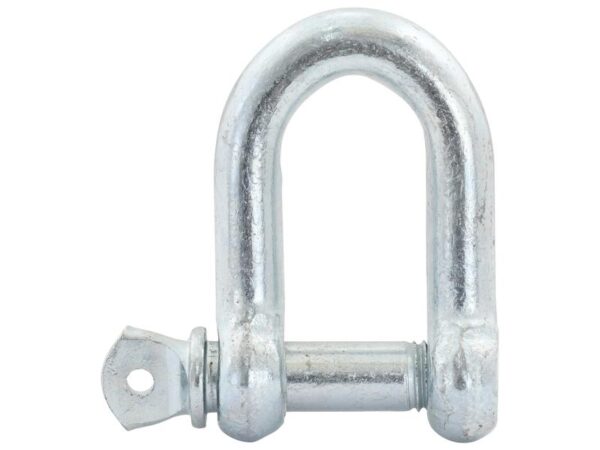 Sjækel (m/skrue), Stift Ø19mm x 37mm Kæbebredde