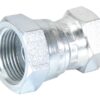 Hydraulikadapter 1/2'' BSP Drejelig hun x 3/4'' BSP Drejelig hun