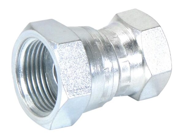 Hydraulikadapter 1/2'' BSP Drejelig hun x 3/4'' BSP Drejelig hun