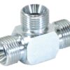 Hydraulisk T-stykke 1/2'' BSP Han x 1/2'' BSP Han x 1/2'' BSP Han