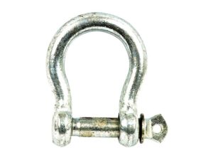Sjækel (m/skrue)(bue), Stift Ø8mm