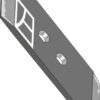 Vendbar spids 60x12 - venstre