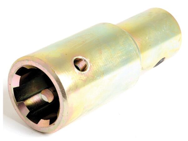 PTO Adapter - Hul Ø3/4'' x Spliner indv 1 3/8'' - 6 med Møtrik.