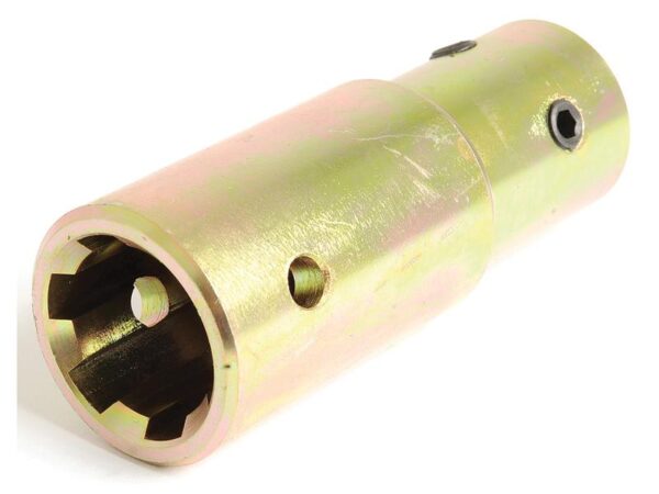 PTO Adapter - Hul Ø1'' x Spliner indv 1 3/8'' - 6 med Møtrik.