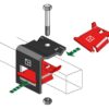 Holder til tand 32x12