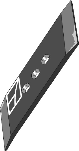 Vendbar spids 70x12 - højre
