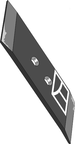 50.0019 Vendbar spids 70x15 - venstre