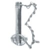 Topstangsbolt m/kæde 25x97mm Kat. 2 (Ø25mm)