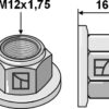 Låsemøtrik M12x1,75 - 8,8 m. polystop